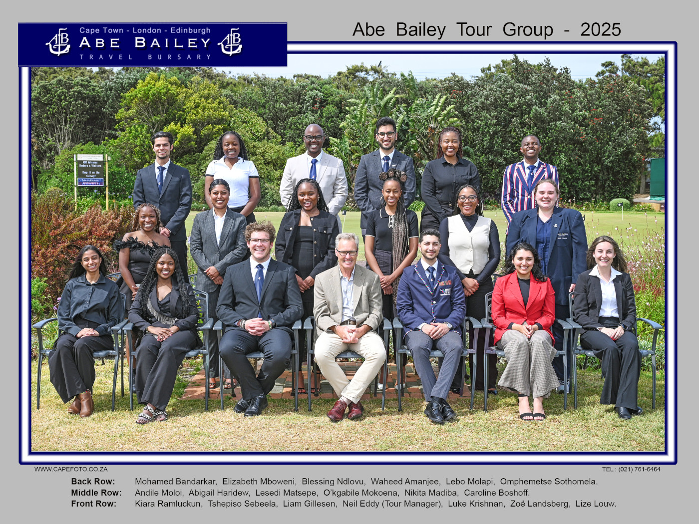 Abe Bailey Travel Tour -2025